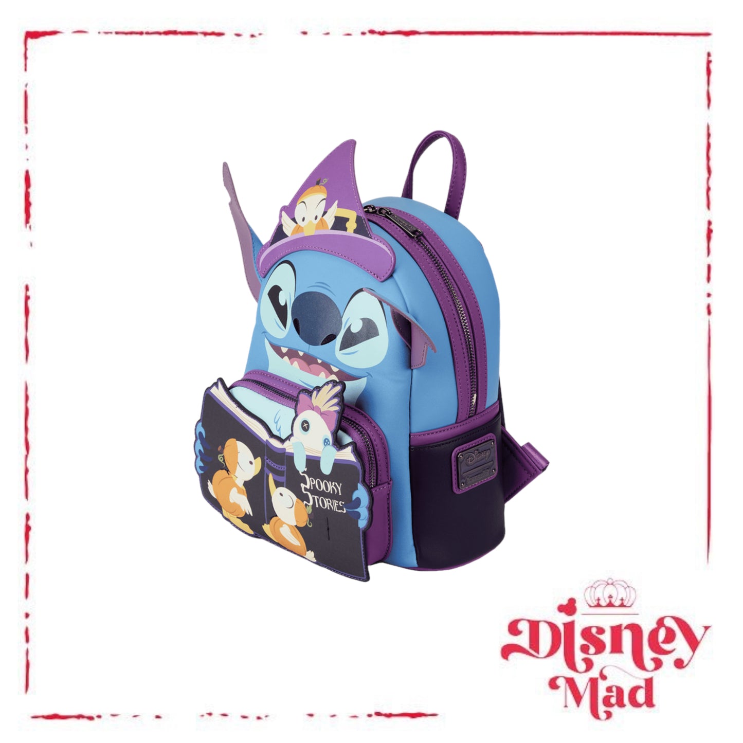 Stitch Exclusive Spooky Stories Halloween Glow Mini Backpack