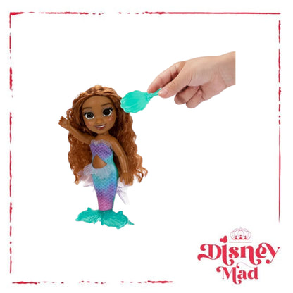 Disney Little Mermaid 6 inch Petite Ariel Fashion Doll with Seashell Brush Inspired by the Movie