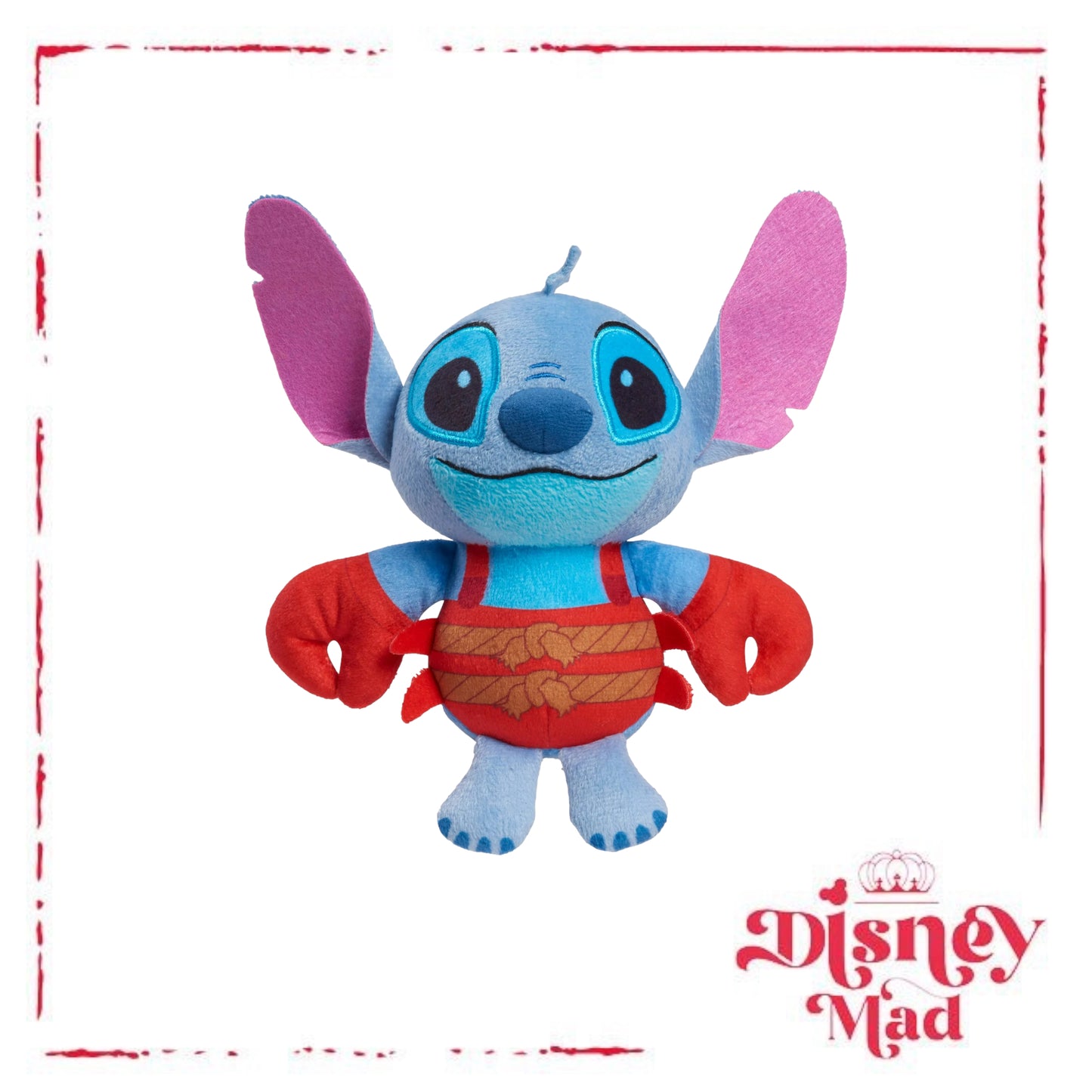 Disney100 Years of Wonder Stitch in Costume Small 8.5 Plush 4-piece Box