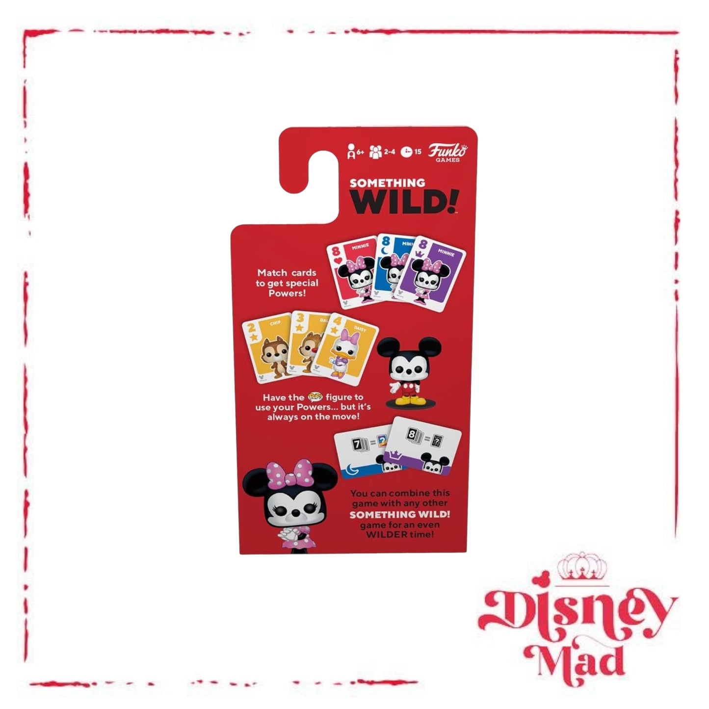 Funko Something Wild Family Card - Mickey & Friends Disney(Includes Collectable Mini POP!)