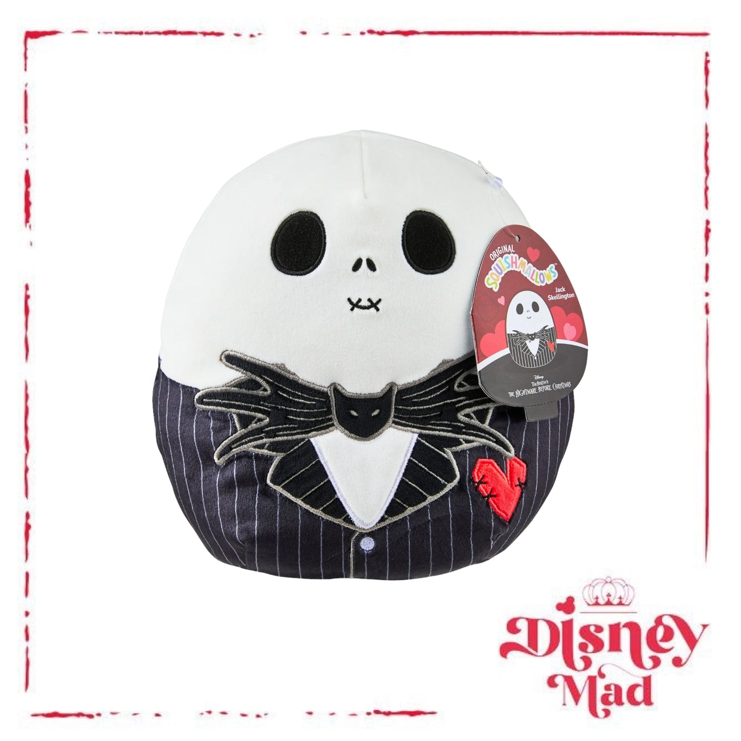 Disney The Nightmare Before Christmas Jack 8 inch Squishmallow