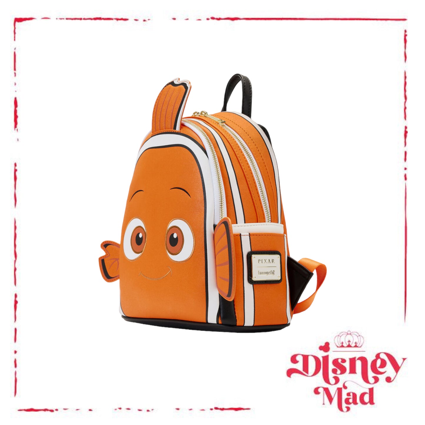 Finding Nemo 20th Anniversary Nemo Cosplay Mini Backpack Loungefly Exclusive