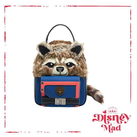 Marvel Guardians of the Galaxy Vol. 3 Rocket Raccoon Figural Mini Backpack - BoxLunch Exclusive