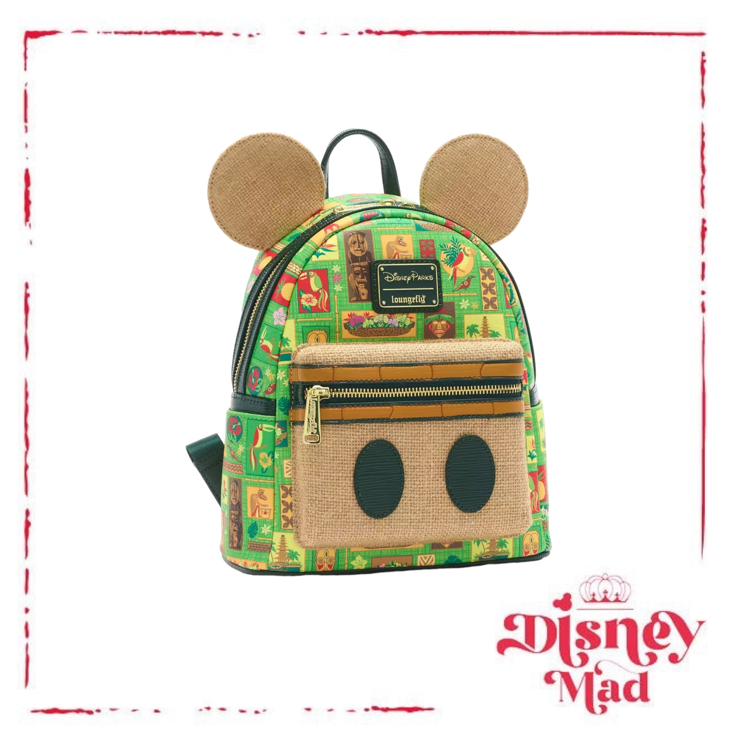 Loungefly Mickey Mouse The Main Attraction Mini Backpack