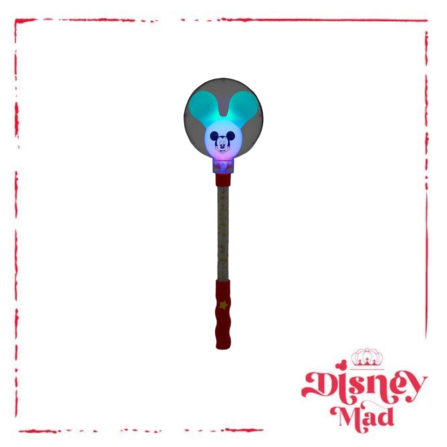 Disney Mickey Mouse Parks Balloon Light-Up Wand