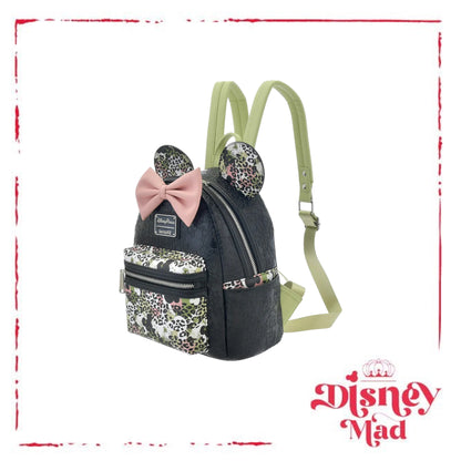 Mickey Mouse Icon Animal Prints Loungefly Mini Backpack