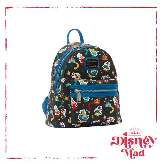 Loungefly Mickey and Friends Play in the Park Mini Backpack