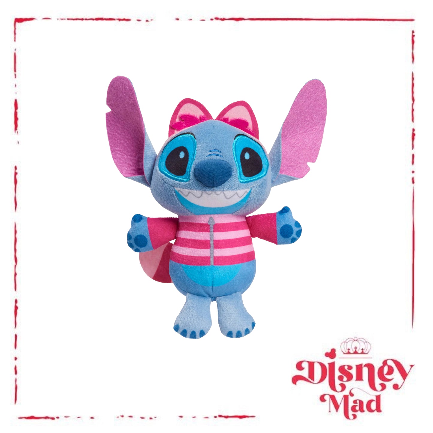 Disney100 Years of Wonder Stitch in Costume Small 8.5 Plush 4-piece Box