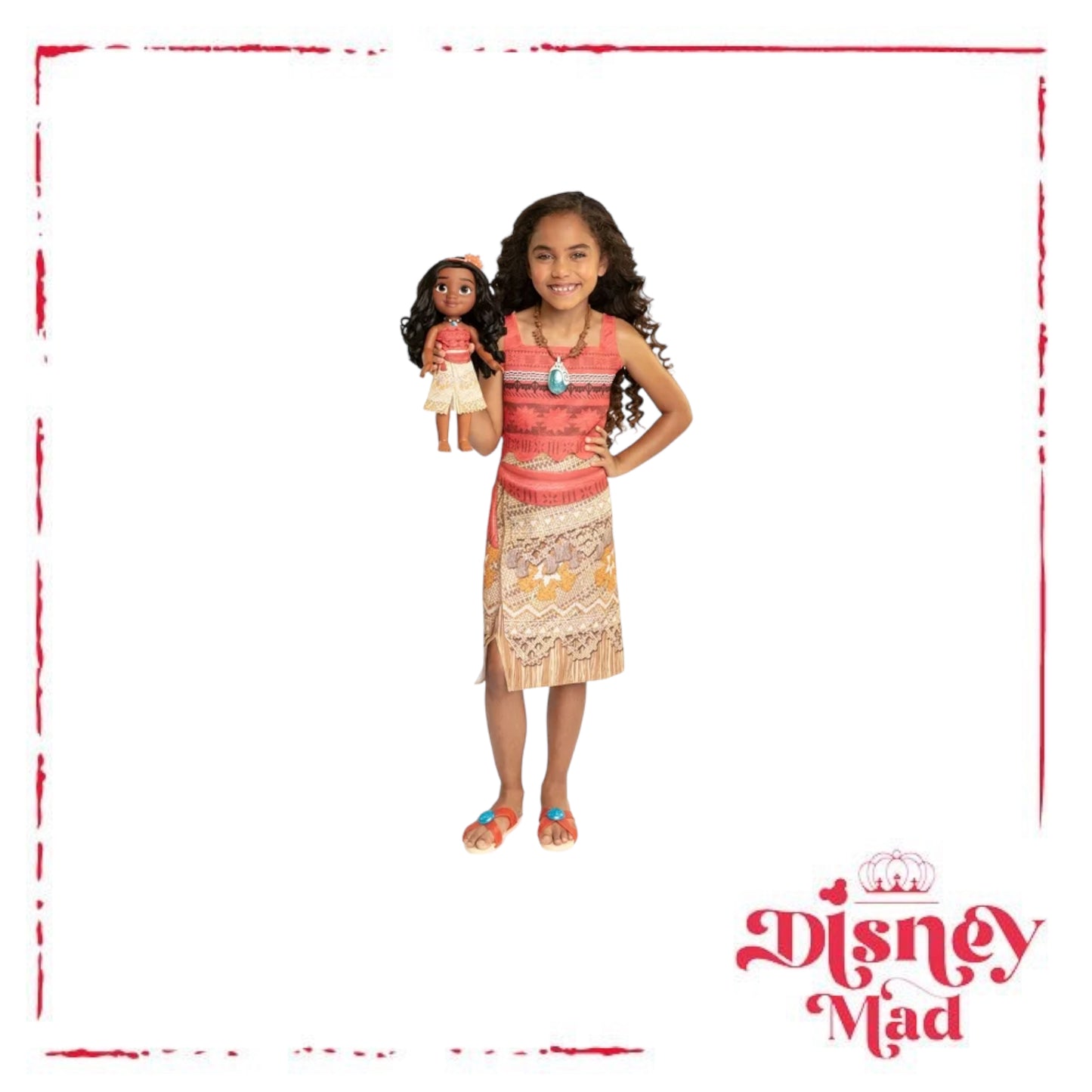 Disney Princess Moana Doll With Dress