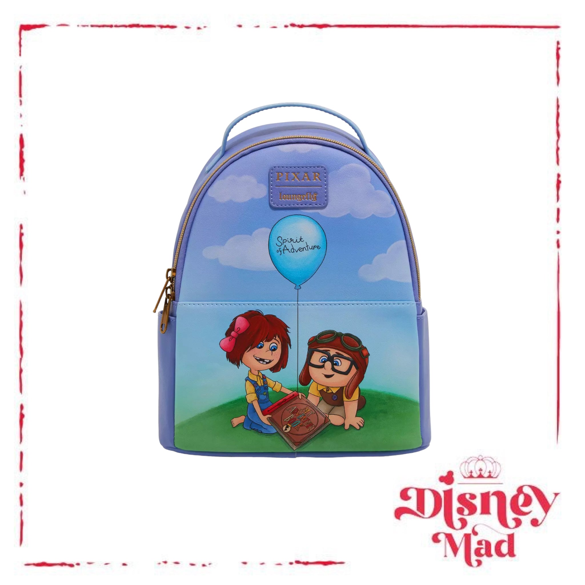 New Loungefly top Disney Pixar Up Young Carl & Ellie Mini Backpack