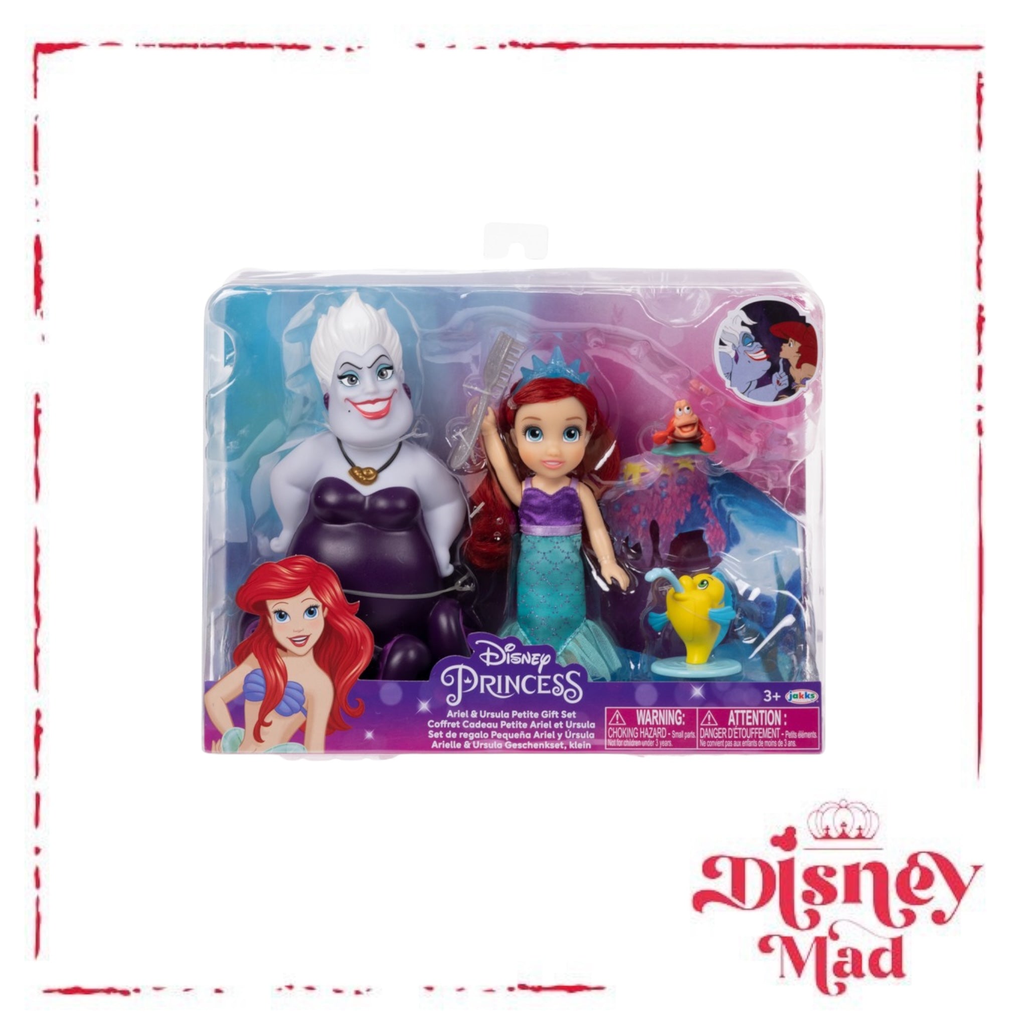 Little mermaid figure set on sale