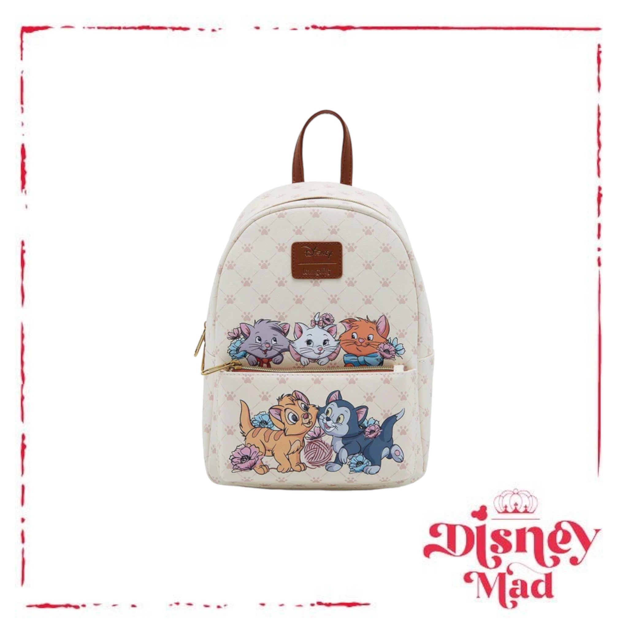 Disney store Cats Loungefly Mini Backpack