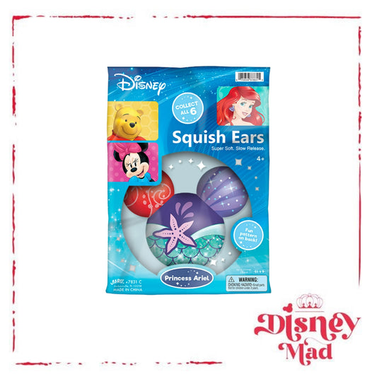 Disney Squish Ears, Slow Rise Foam - The Little Mermaid