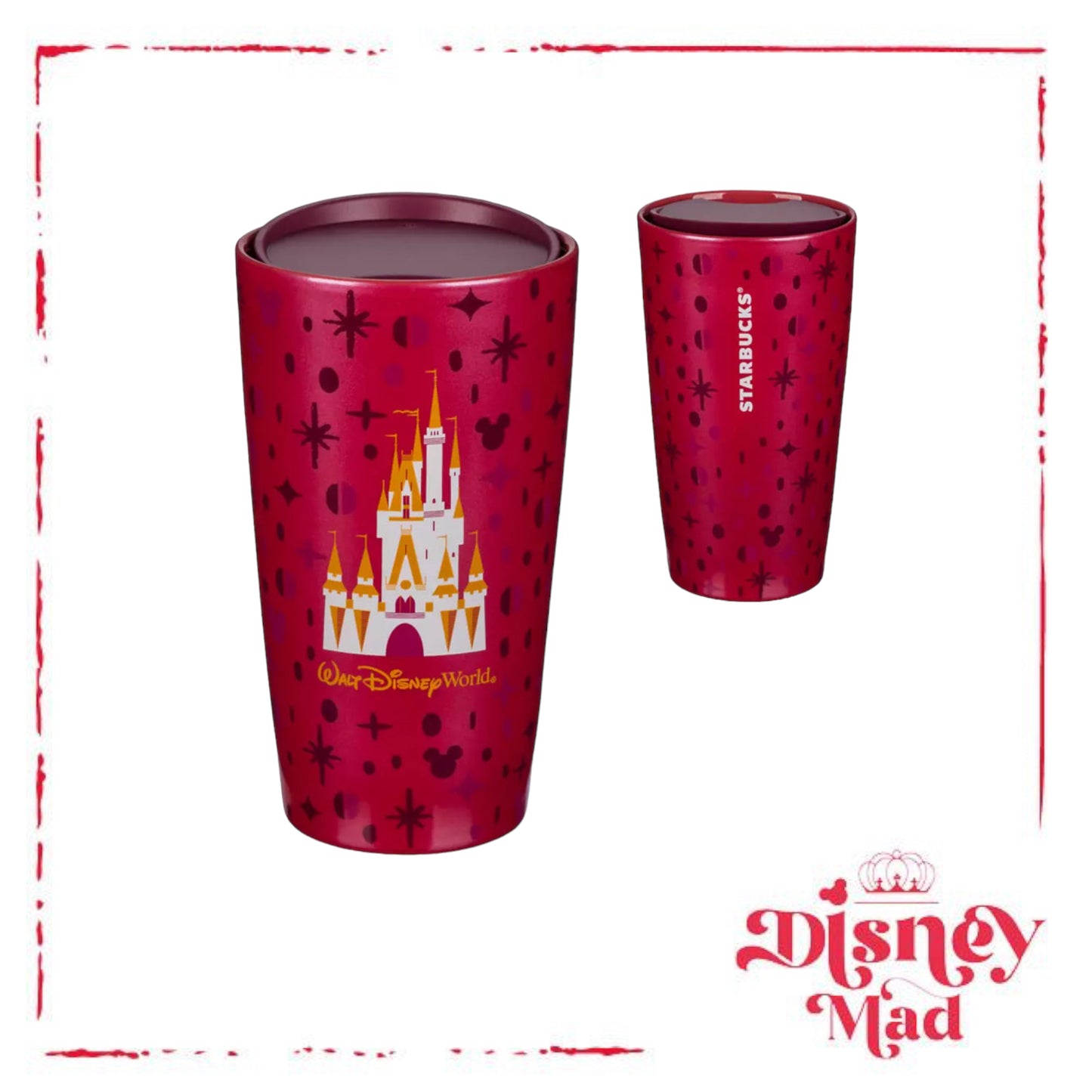 Walt Disney World Starbucks Ceramic Tumbler - Disney Parks