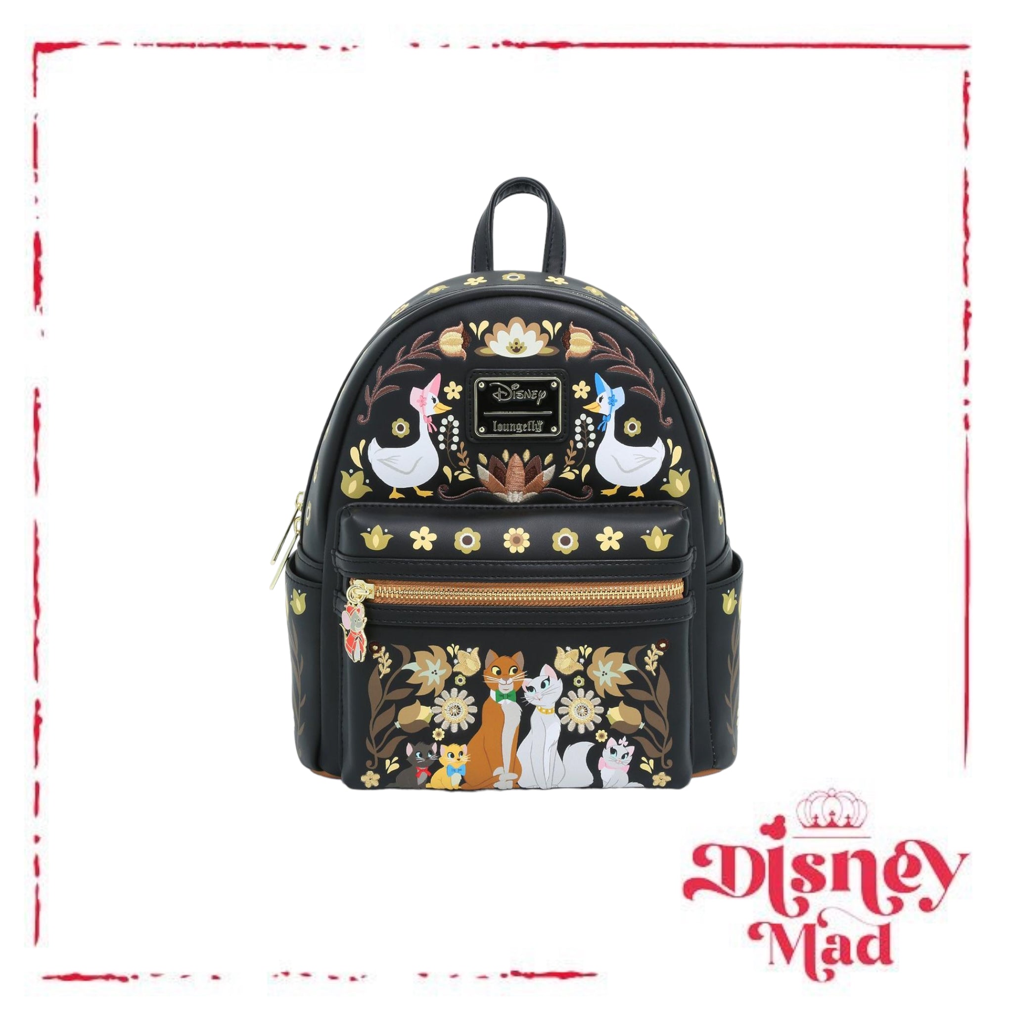 Disney The Aristocats Alley Cats Mini newest Backpack