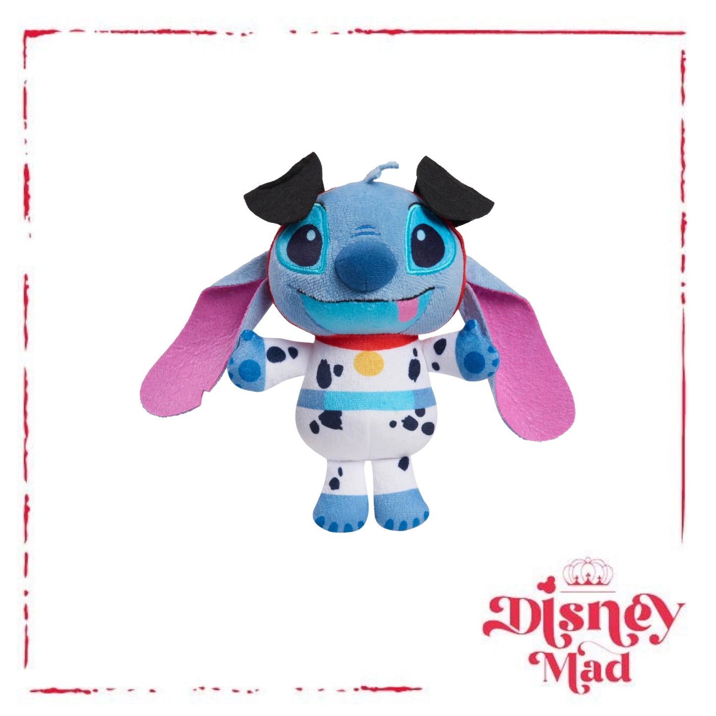 Disney100 Years of Wonder Stitch in Costume Small 8.5 Plush 4-piece Box