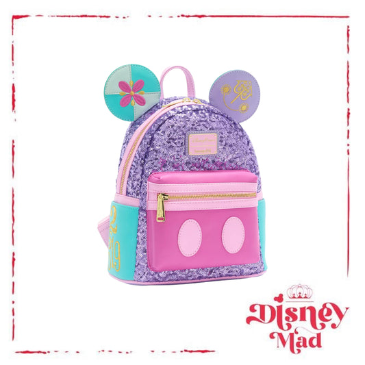 Loungefly Mickey Mouse: The Main Attraction Mini Backpack