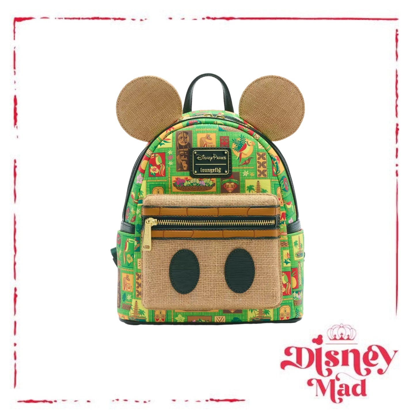 Loungefly Mickey Mouse The Main Attraction Mini Backpack