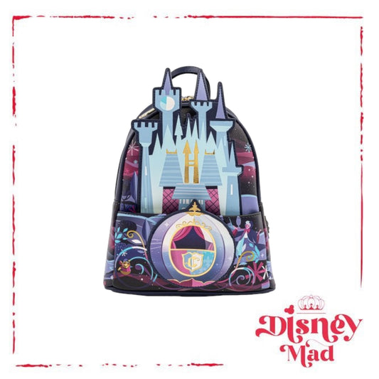 Disney Loungefly Cinderella Castle Series Mini Backpack