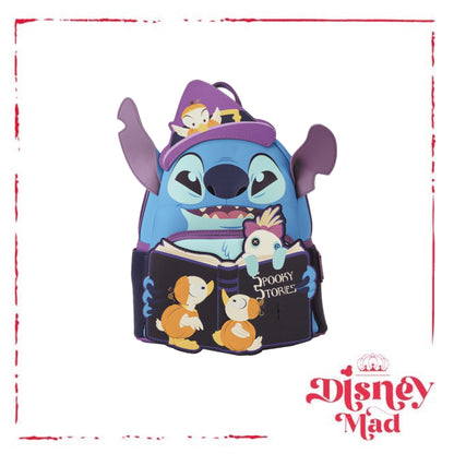 Stitch Exclusive Spooky Stories Halloween Glow Mini Backpack