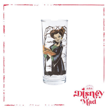 Disney Hocus Pocus Tree Frame Pose Set Boxed 4 Pack Tumbler Glass Set, 10 Ounces