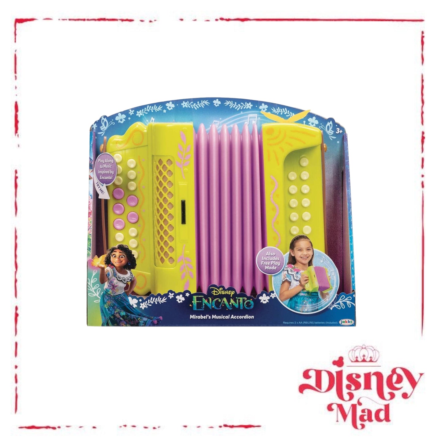 Disney Encanto Mirabel Musical Accordion