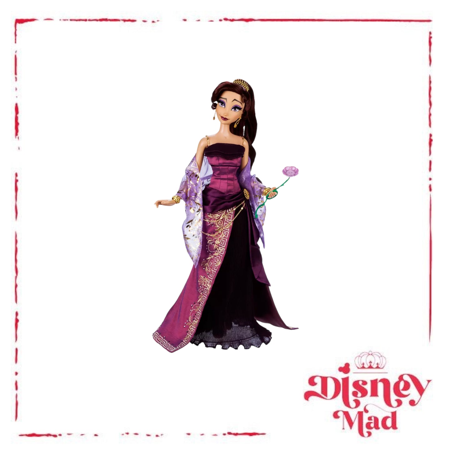 Disney Store Megara 25th Anniversary Limited Edition Doll - Hercules