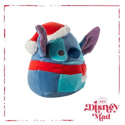 Holiday Disney Stitch Squishmallows™ 6.5in - Santa Stitch