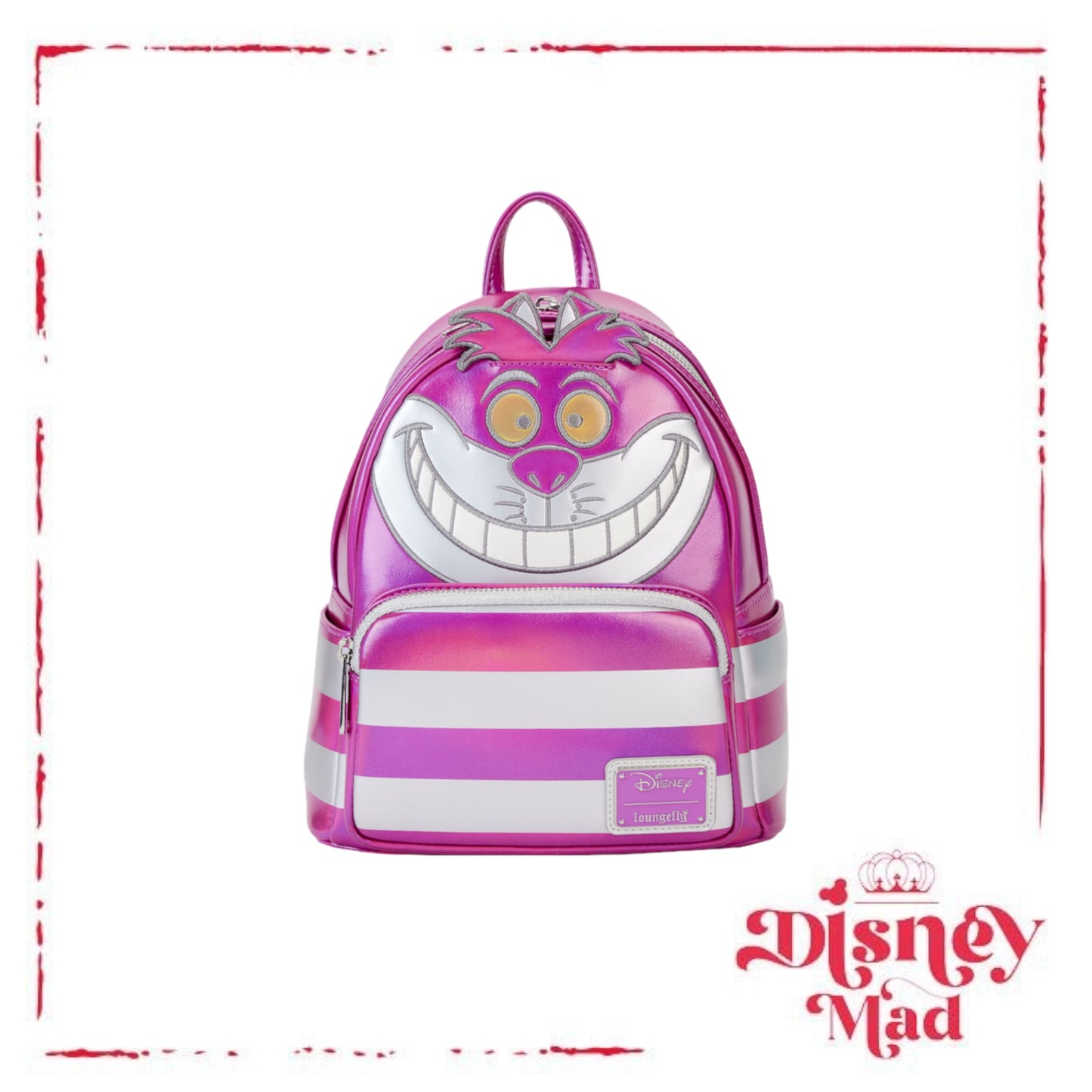 Disney100 Limited Edition Platinum Alice in Wonderland Cheshire Cat Cosplay Pop! & Bag Bundle