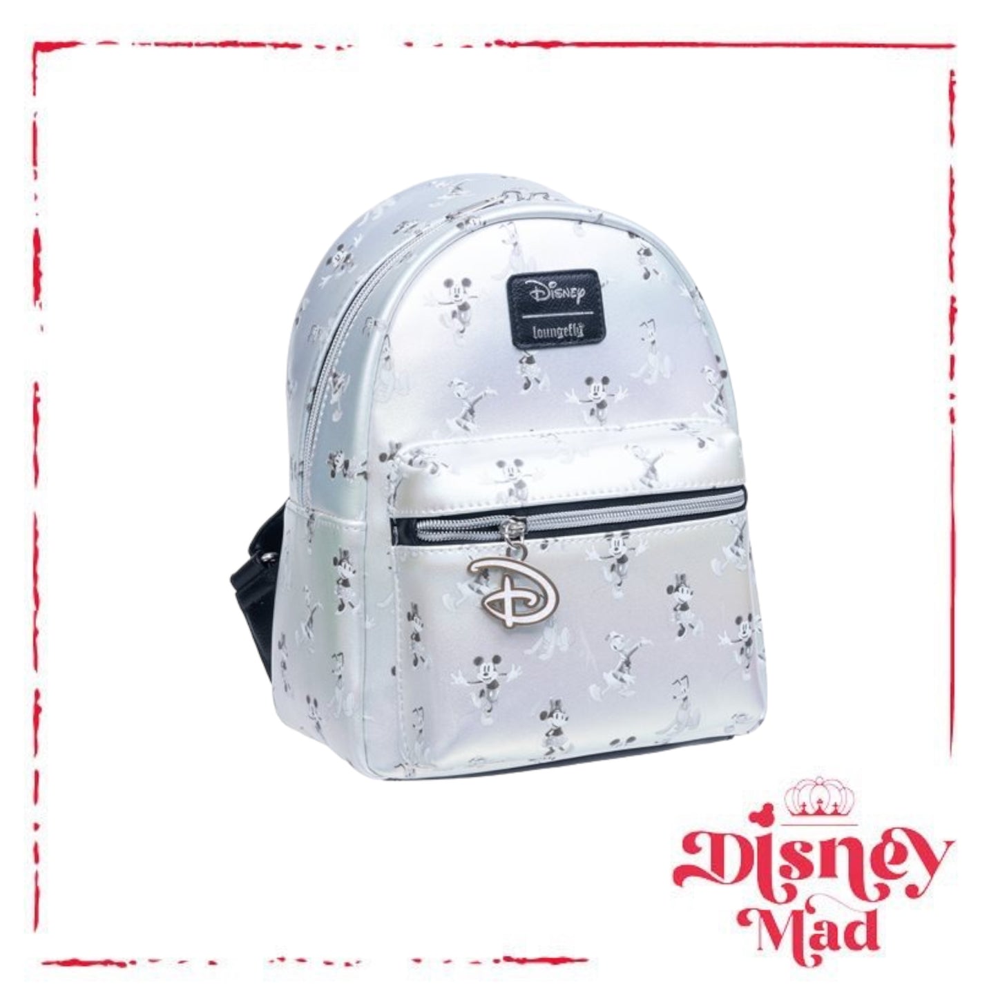 Deal Of The Day Disney 100 Heritage Sketch Mini-Backpack & Disney 100 Cosmetic Bag