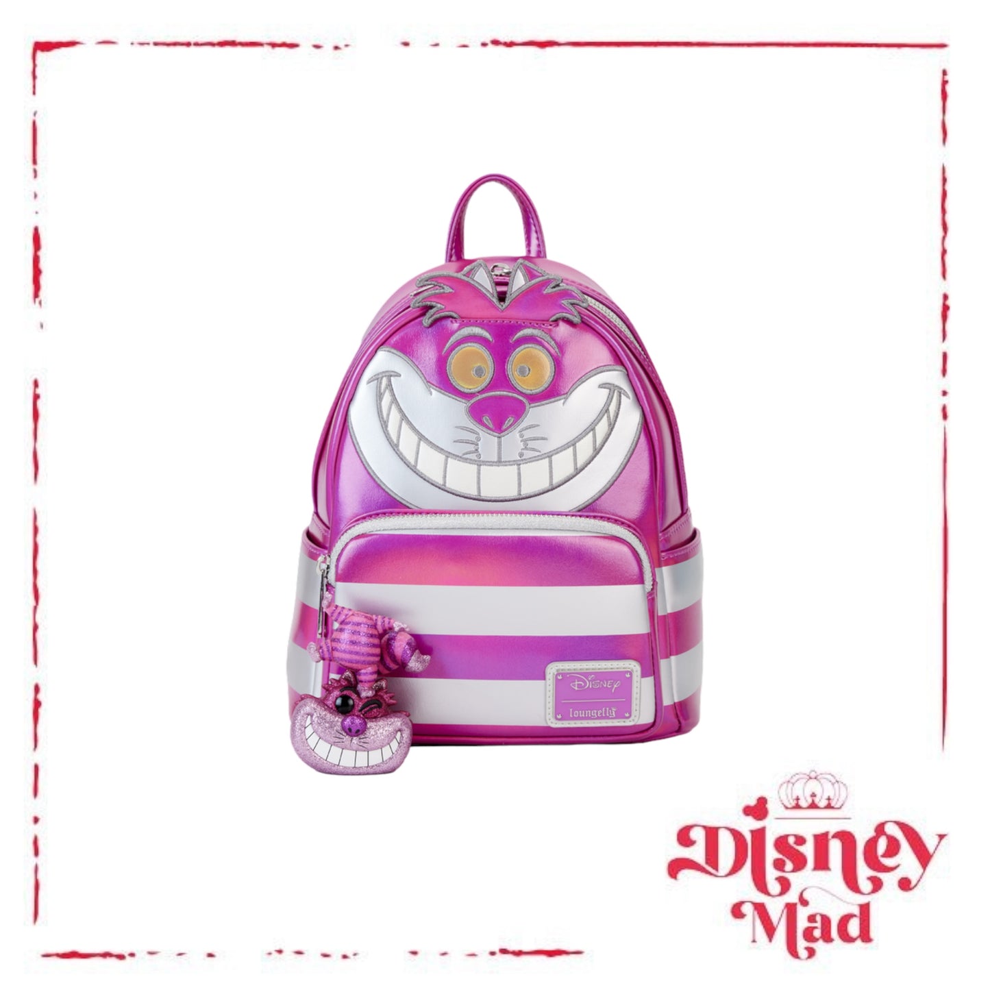 Disney100 Limited Edition Platinum Alice in Wonderland Cheshire Cat Cosplay Pop! & Bag Bundle