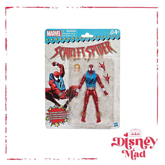 Marvel legends retro Scarlet Spider Figure