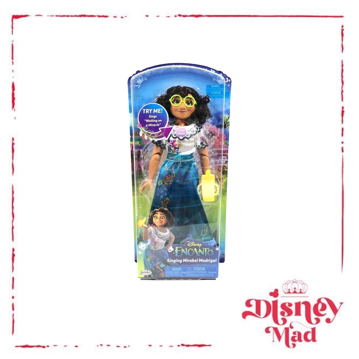 Disney Encanto Singing Mirabel Madrigal 11" Doll Waiting On A Miracle