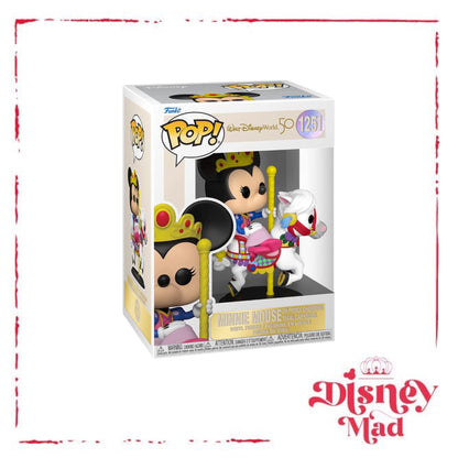 Minnie Mouse on prince charming regal carrousel Funko pop