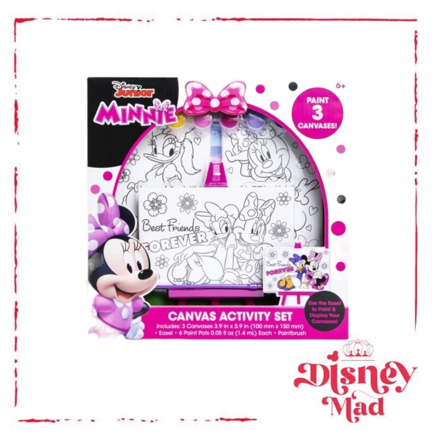 Minnie Mouse Canvas Activity Set