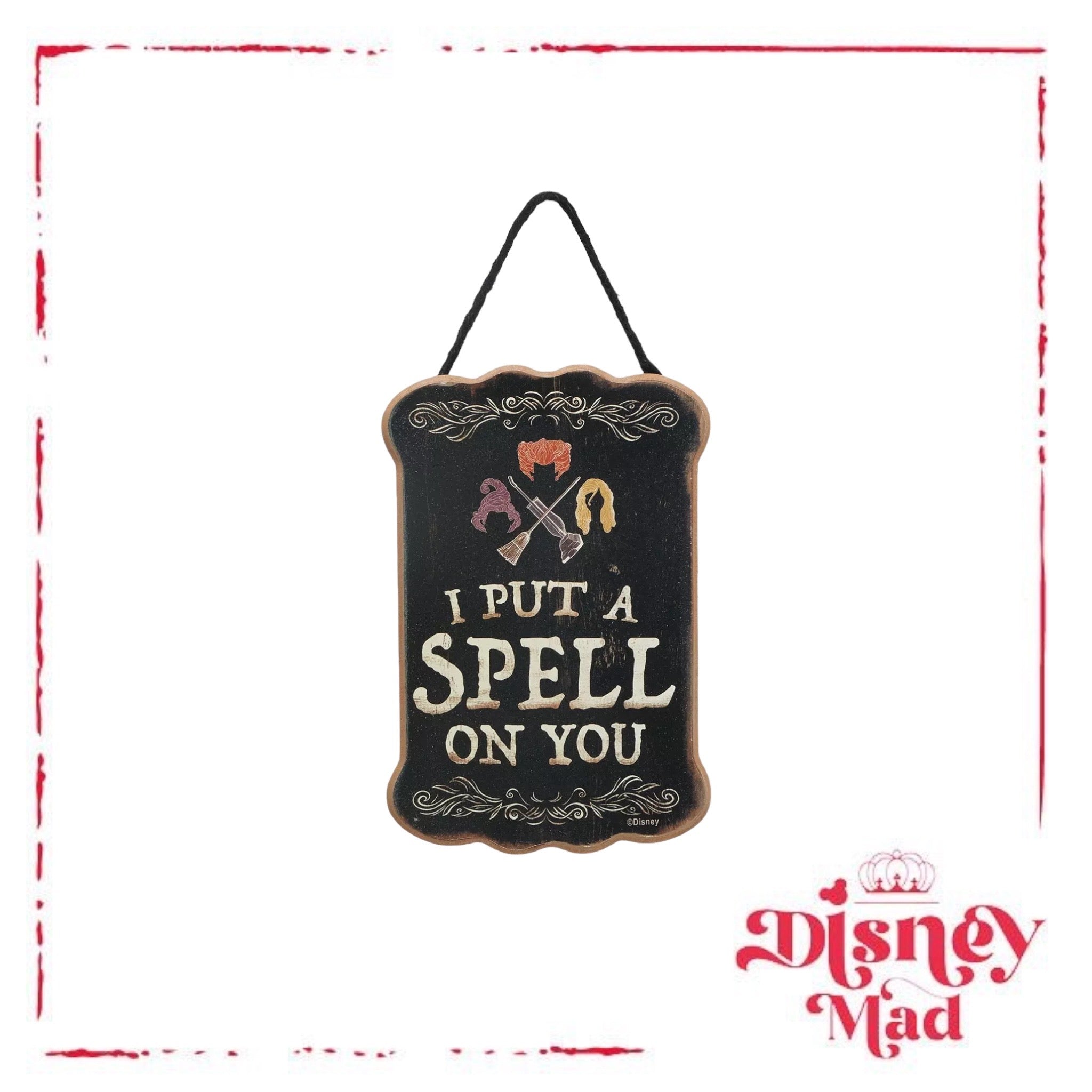 Disney Hocus Pocus Spell On You Wall Sign – Disney Mad Shop