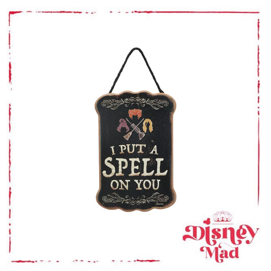 Disney Hocus Pocus Spell On You Wall Sign