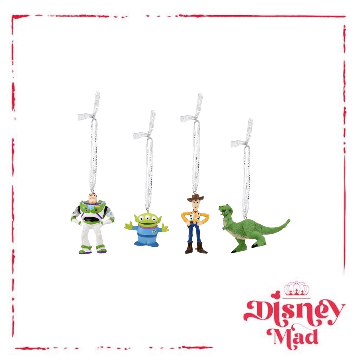 Disney Set of 4 Toy Story Hanging Decorations