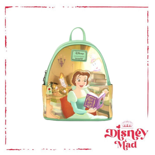 Disney Loungefly Belle Library Mini Backpack