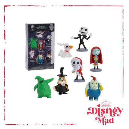 Disney Tim Burton's the Nightmare before Christmas 7-piece Collectible Figure Set