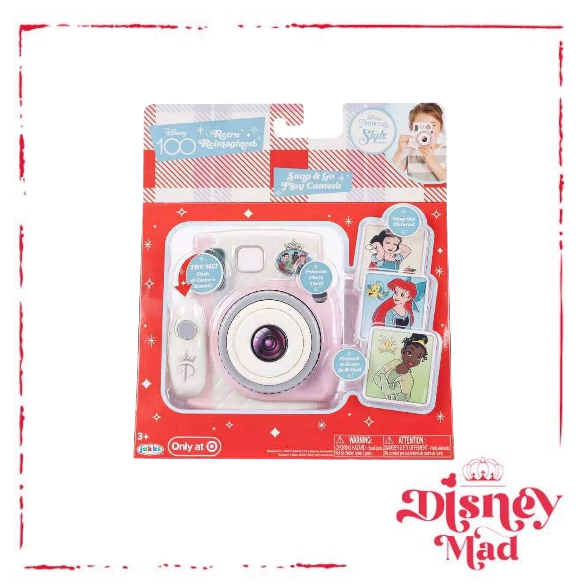 Snap Go Camera Disney Retro Reimagined Snap & Go Play Camera – Disney Mad Shop