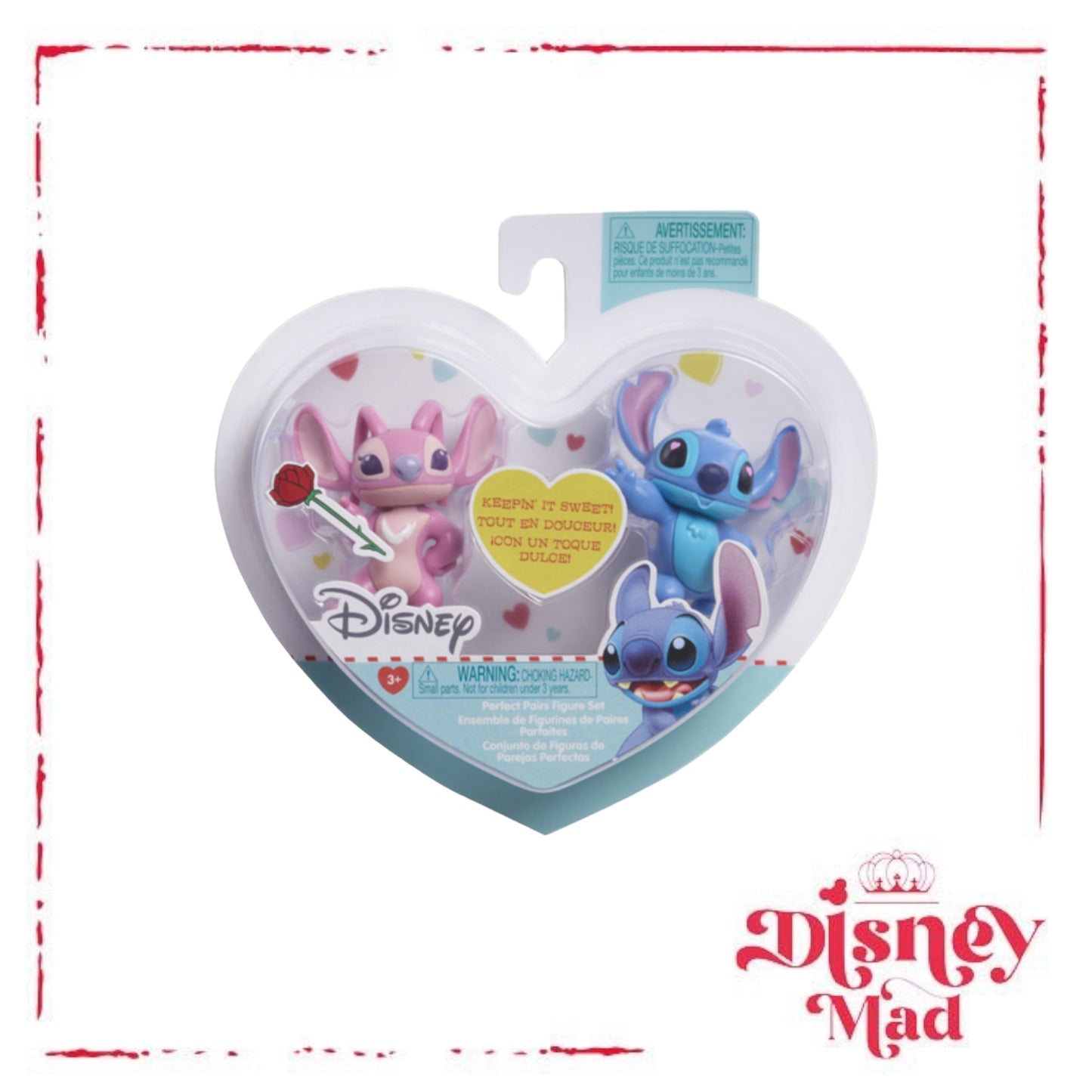 Disney Stitch & Angel Perfect Pairs Figure Set