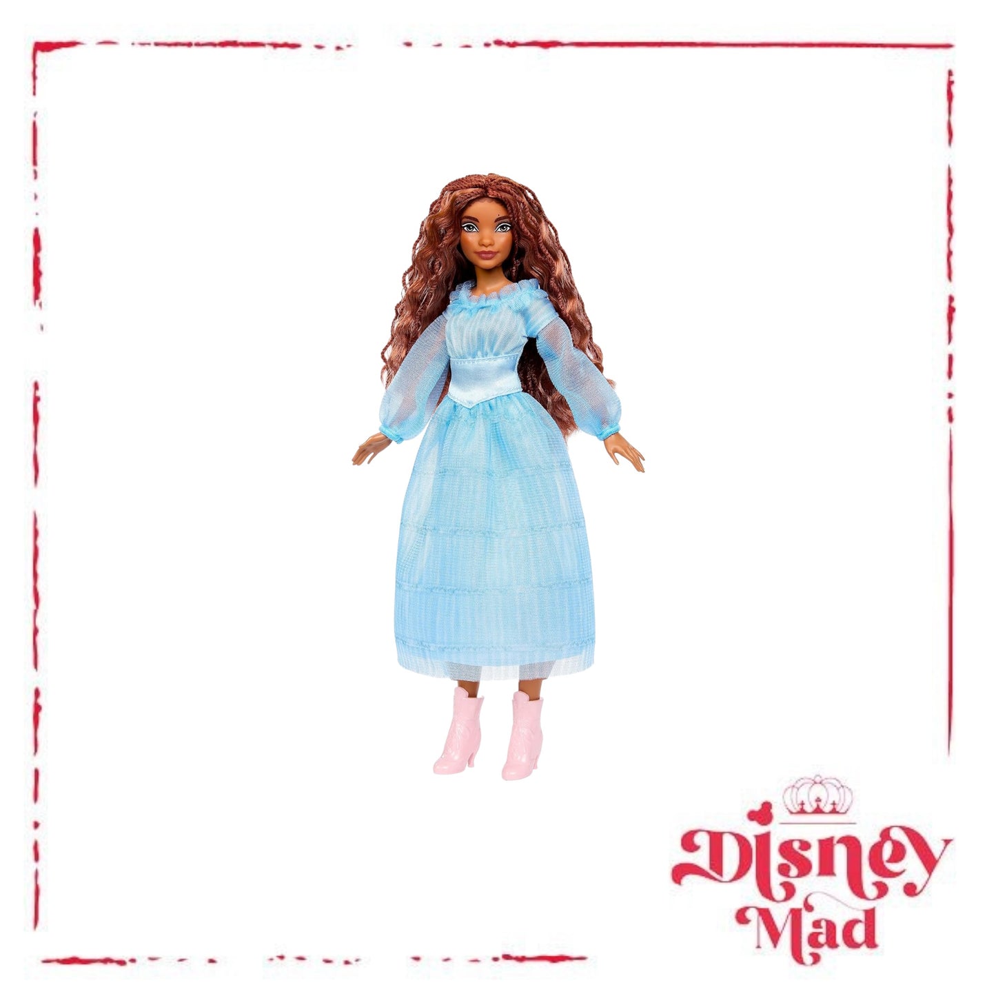 Mattel The Little Mermaid Sing & Discover Ariel Doll with Signature Dress