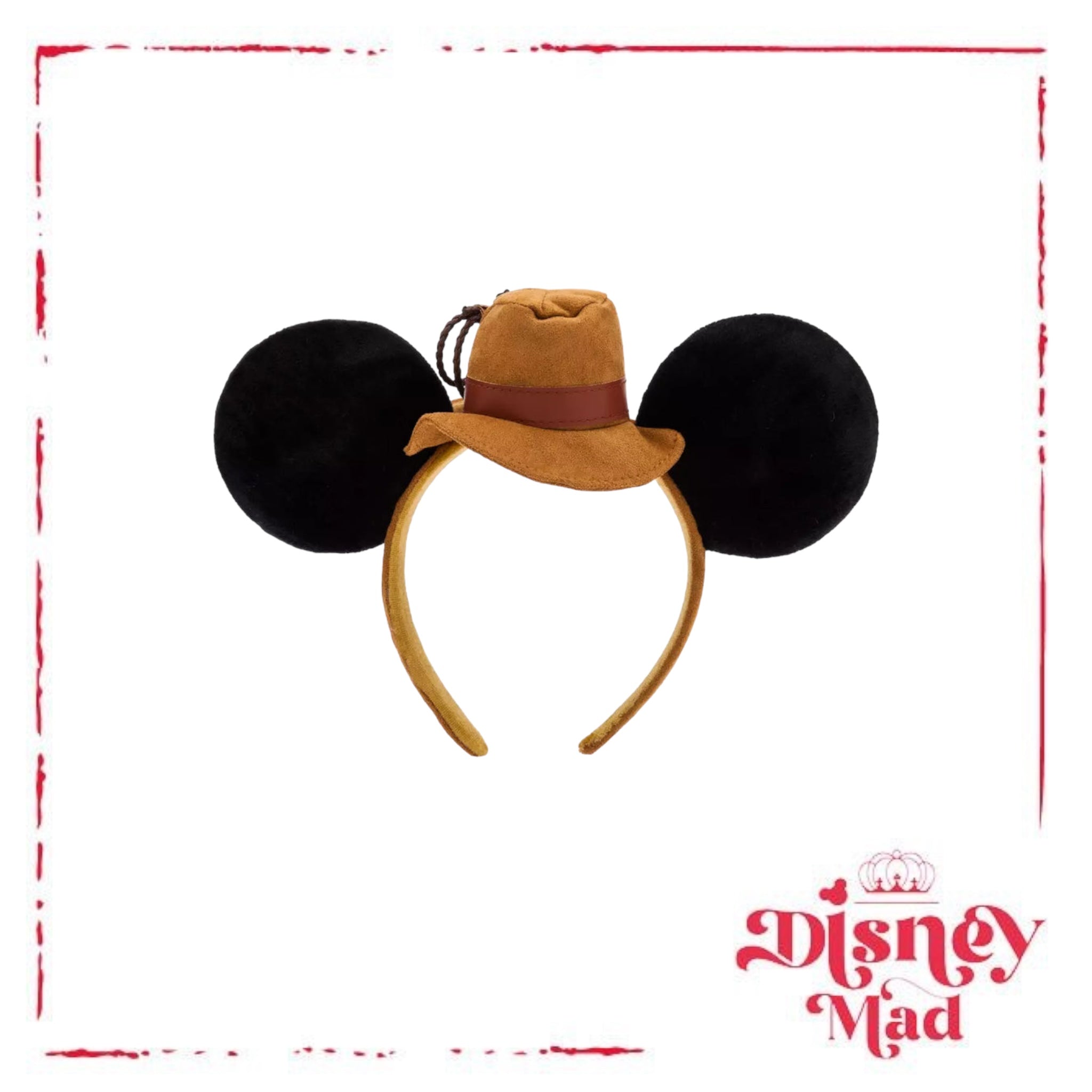 Disney Parks Indiana Jones top Ears