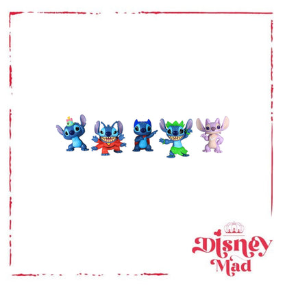 Disney’s Lilo & Stitch Collectible Stitch 5 Figure Set