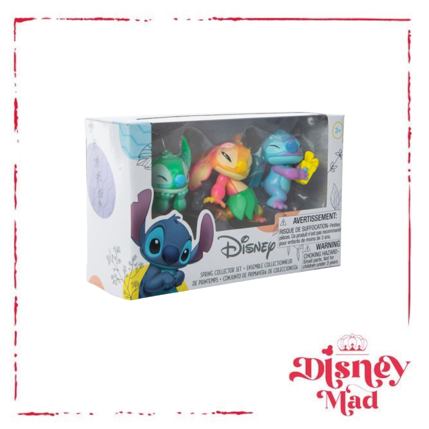 Disney Stitch Spring Collector Set 3-Pack