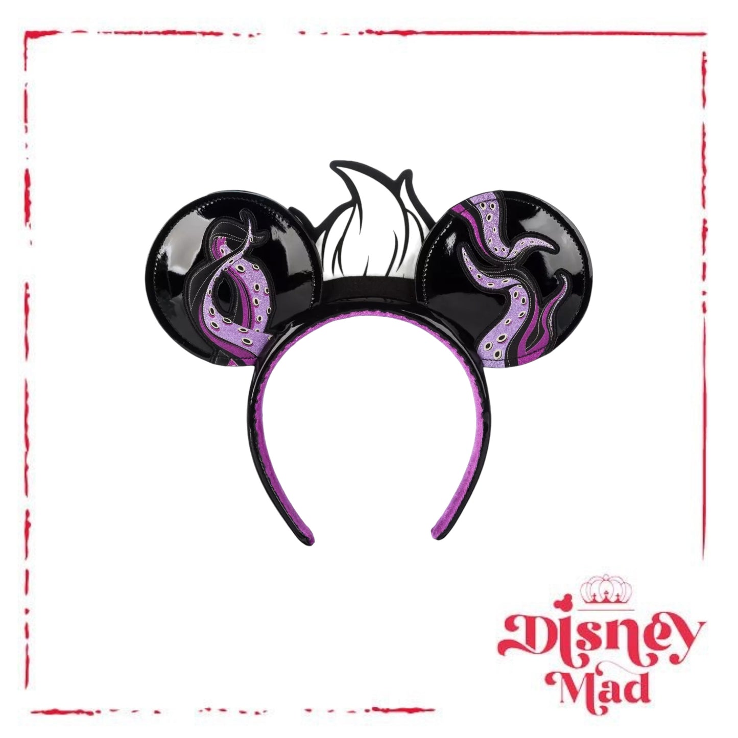 Ursula Ears Headband The Little Mermaid - Disney Parks