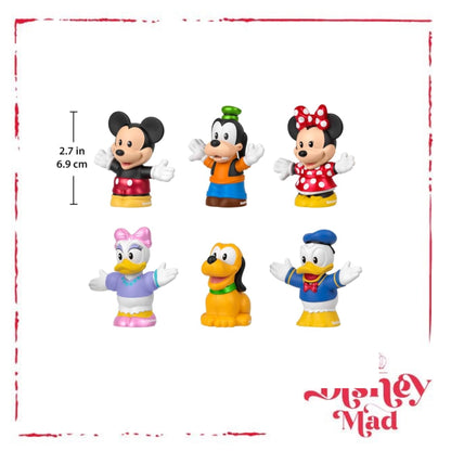 Disney 100 Mickey & Friends Figure Pack By Fisher-Price Little People