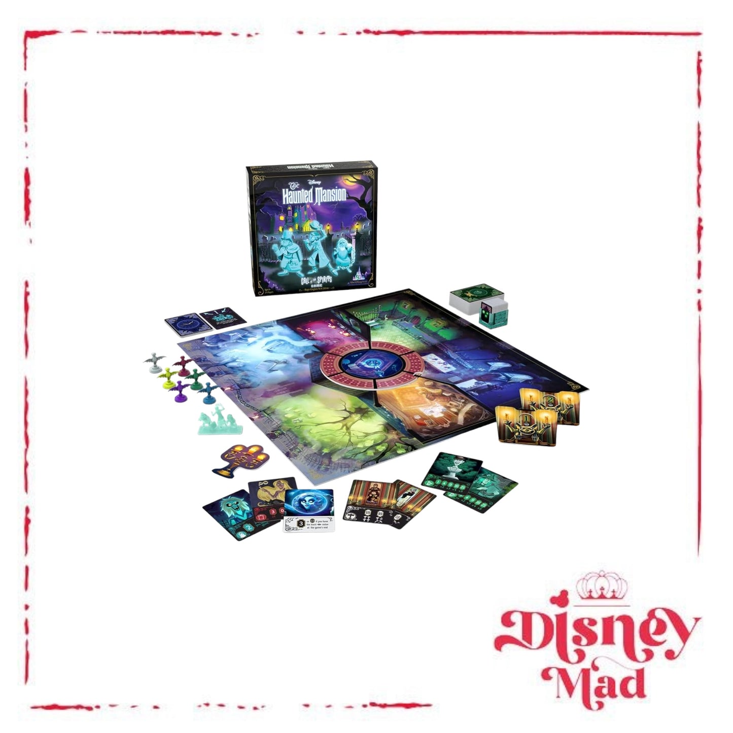 Disney Haunted Mansion Call Of The Spirits Board Game - Magic Kingdom Edition