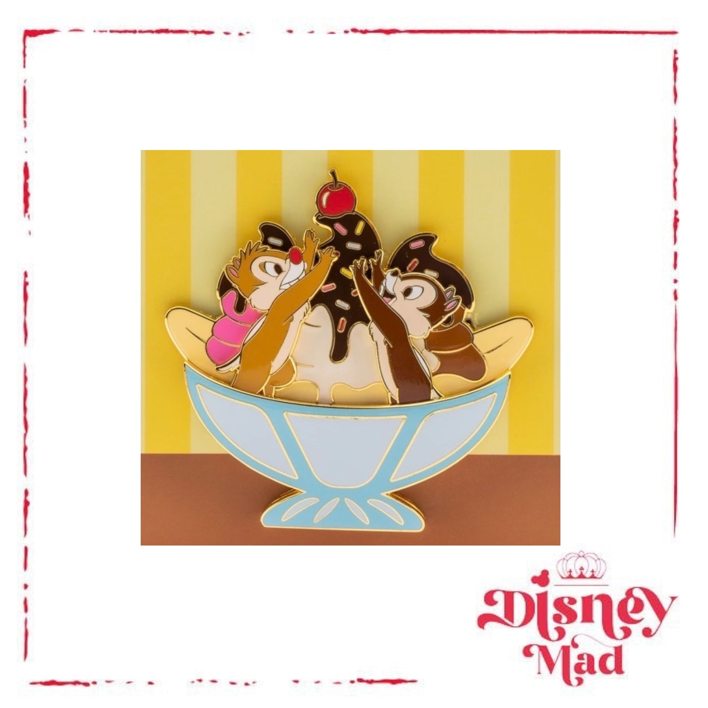 Chip n Dale Sweet Treats Limited Edition Loungefly Disney Pin